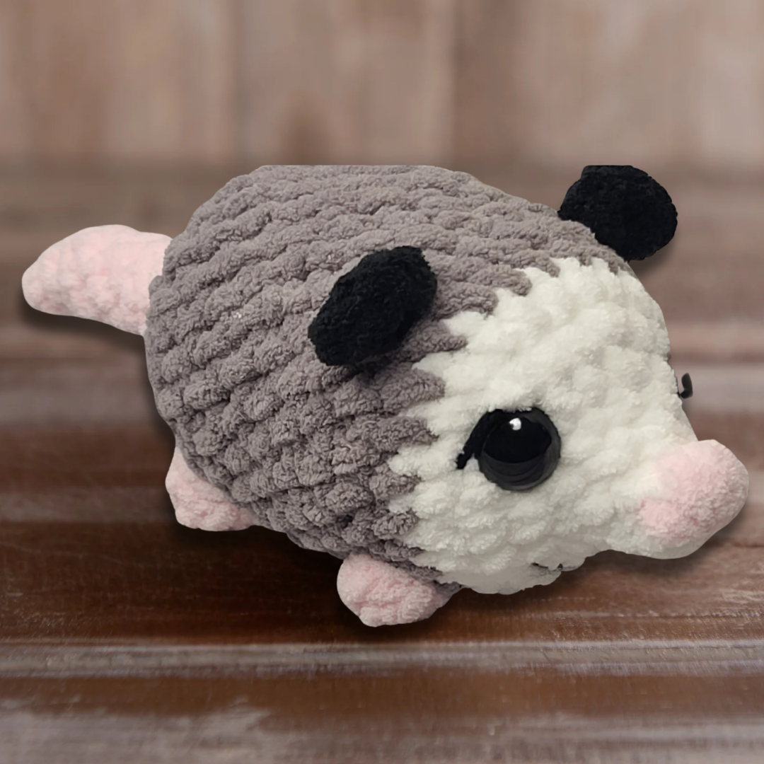 Hand-Crocheted Possum